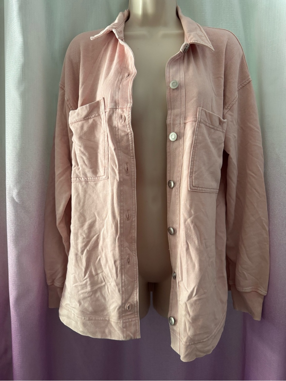 Jane and Delancey Light Pink Utility Jacket